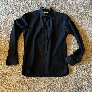 Burberry Black Dress Shirt